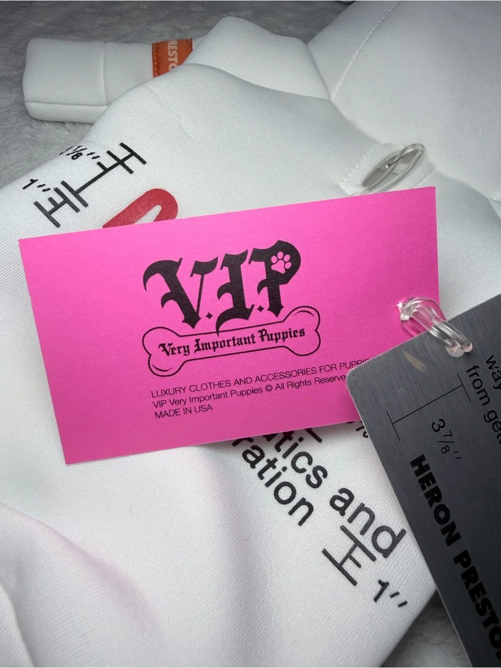 Very Important Puppies (V.I.P.) x Heron Preston x NASA Scuba Dog Hoodie – White
